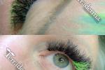 Festival Coloured Eyelash extensions 2022 Terraderma