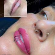 Lip blushing tattoo touchup Nanaimo - Terraderma Permanent Cosmetics 2022